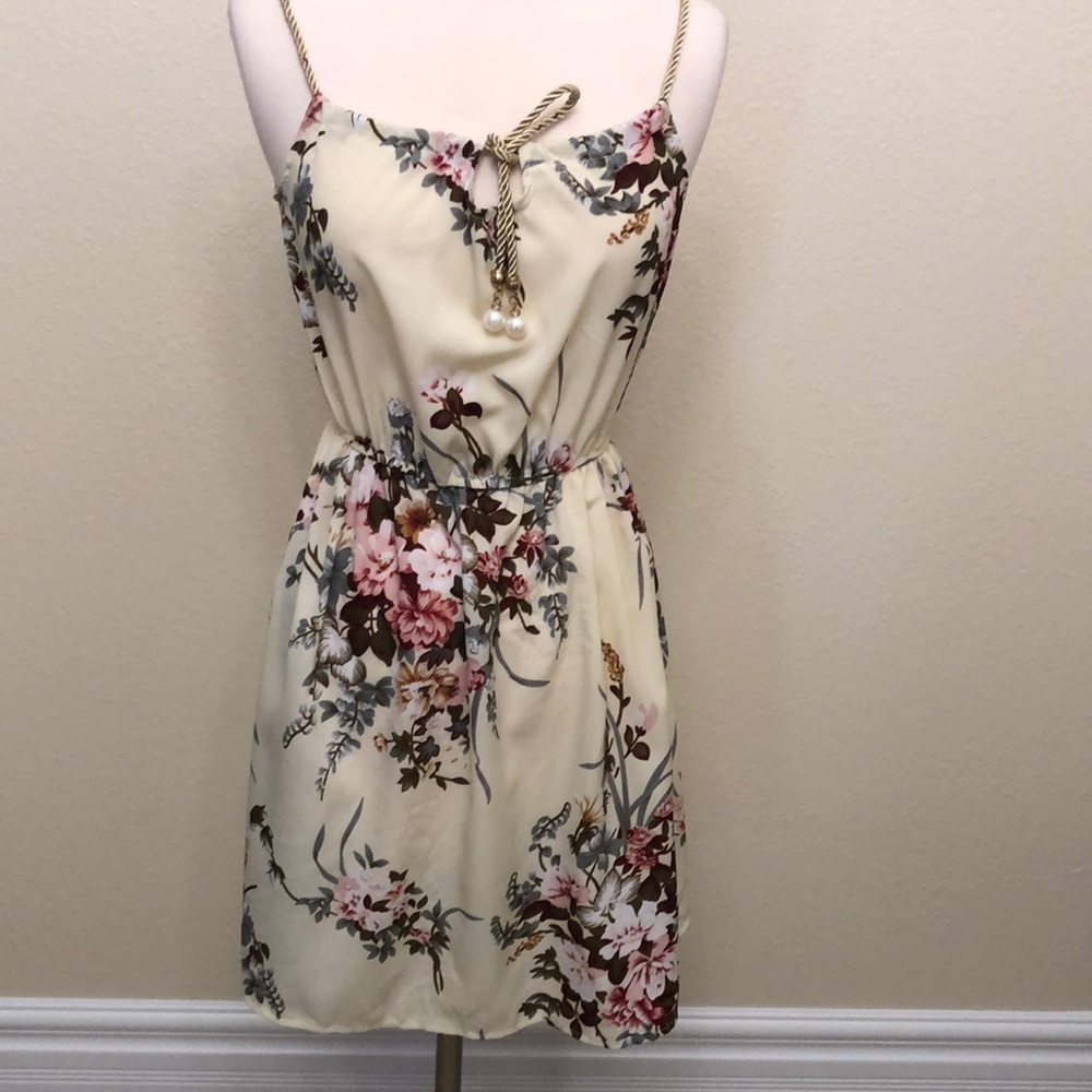 Flower Print Summer Dress